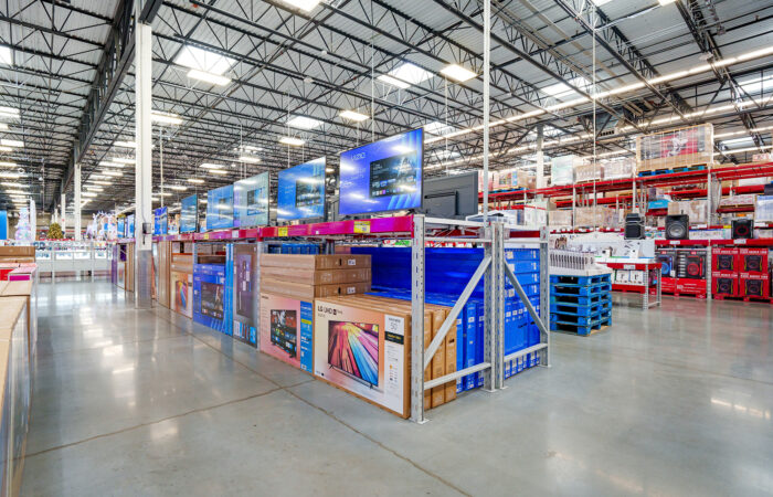 Sams Club aisle