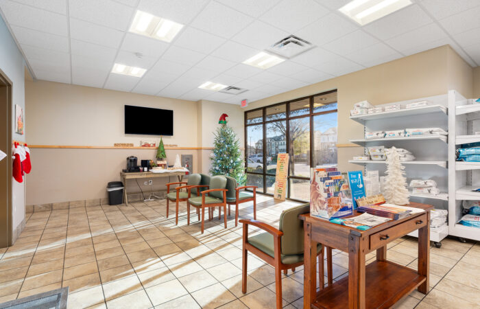 Complete Pet Care waiting room