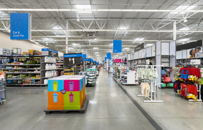 Walmart VA Beach aisles